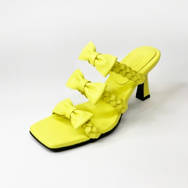 [샘플세일-사이즈 230,245] Seize Braids Strap Sandals Yellow 세이즈 스트랩 샌들 옐로